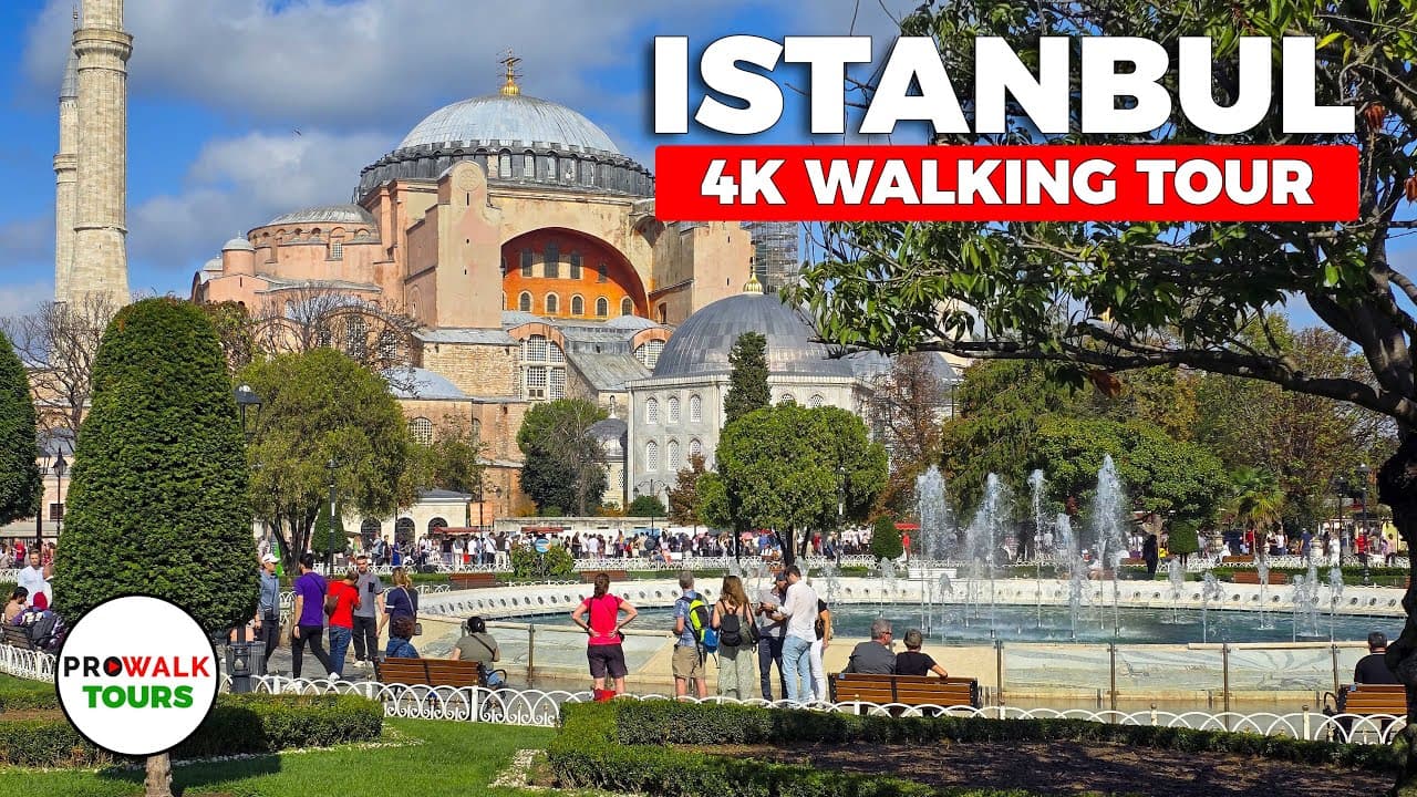Istanbul 4K Virtual Walk