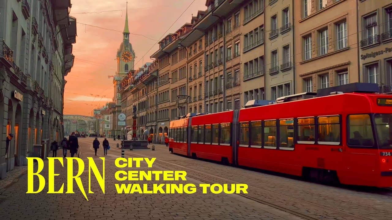 Bern 4K Virtual Walk