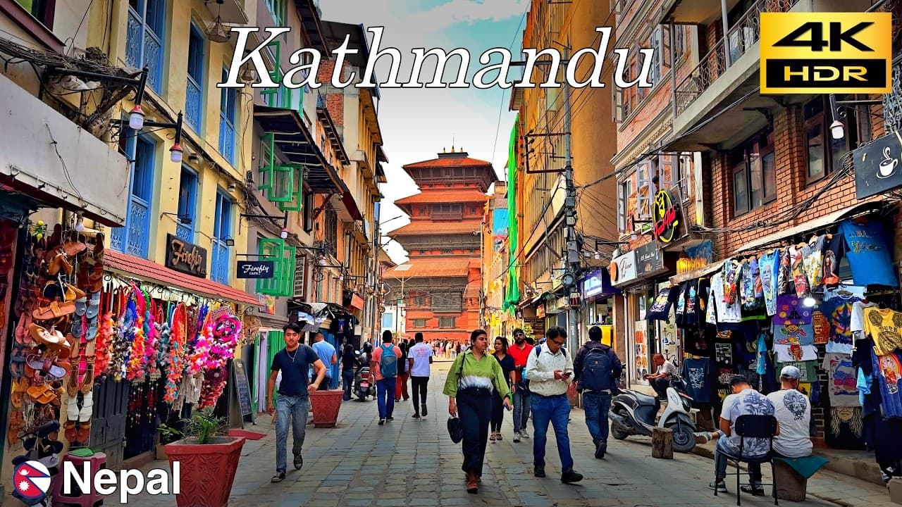 Kathmandu 4K Virtual Walk